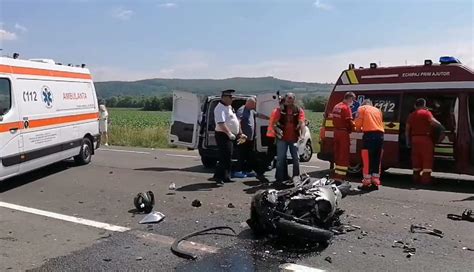 Foto Video Motociclist Din Alba Decedat N Urma Unui Accident De