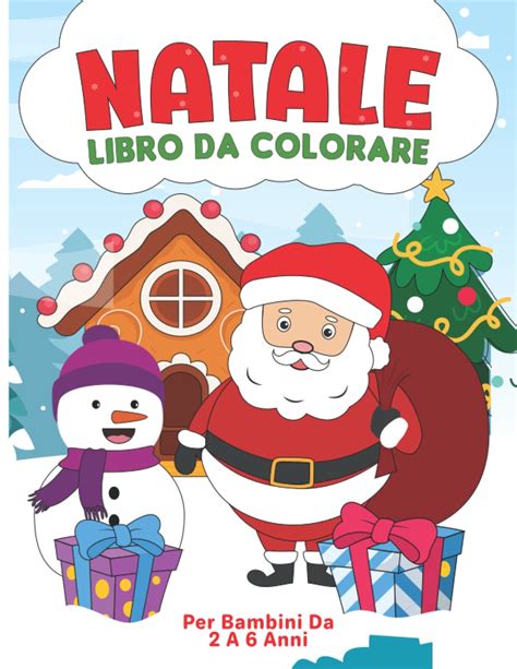 Buy Libro Da Colorare Di Natale Per Bambini Disegni Da Colorare Di