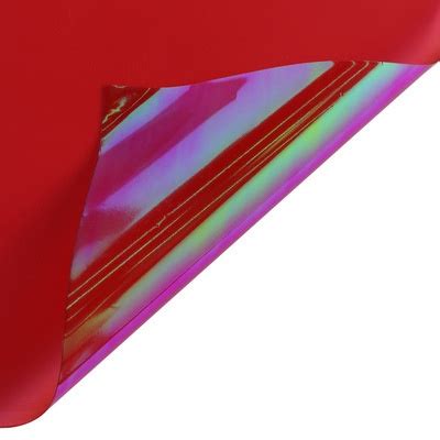 Jual 1 LEMBAR BICOLOR HOLOGRAPHIC CELLOPHANE LEMBARAN 60 X 60 Cm