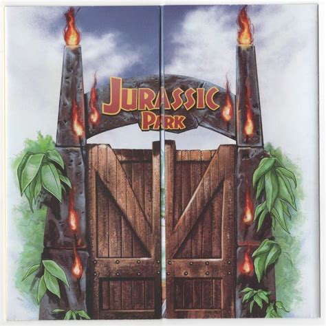 Jurassic Park brochure