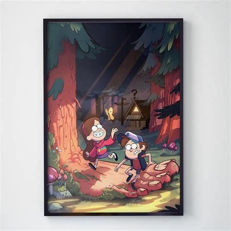 Постери Гравіті Фолз | Купити постери в рамі Gravity Falls