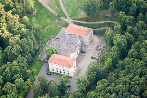 Edenkoben Von Oben Palais Des Schloss Villa Ludwigsh He In Edenkoben