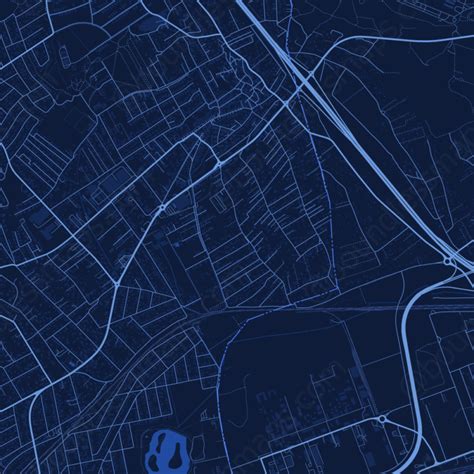 Budapest Dark Blue Vector Map Boundless Maps