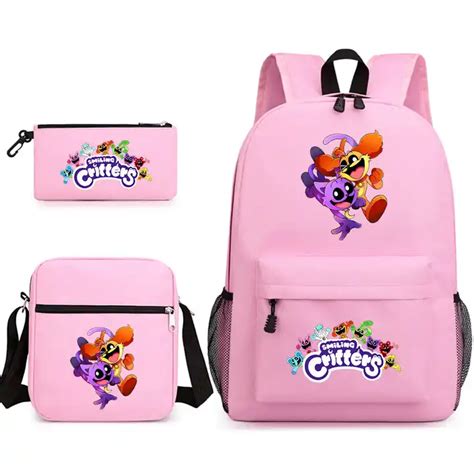 Smiling Critters Backpack Smiling Critters Male And Female Students