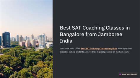 Ppt Best Sat Coaching Classes In Bangalore Where To Find Quality Sat