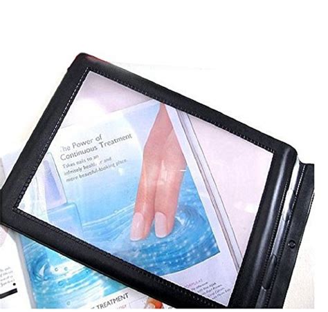 Buy Valuu A4 Magnifier Full Page Reading Magnifier 3x Magnifying Power Large Sheet Magnifying