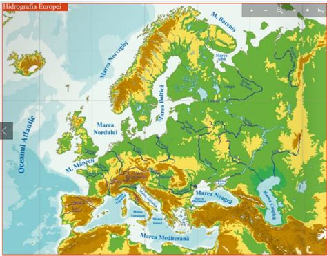 Lectii De Geografie Hidrografia Europei