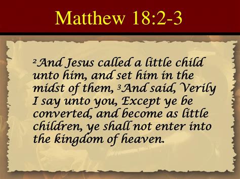 Ppt Matthew Chapter 18 Powerpoint Presentation Free Download Id784481