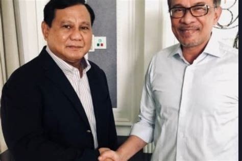 Prabowo Bertemu Anwar Ibrahim Di Kuala Lumpur