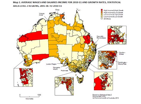 Australian Bureau Of Statistics Regional Wage And Salary Earner