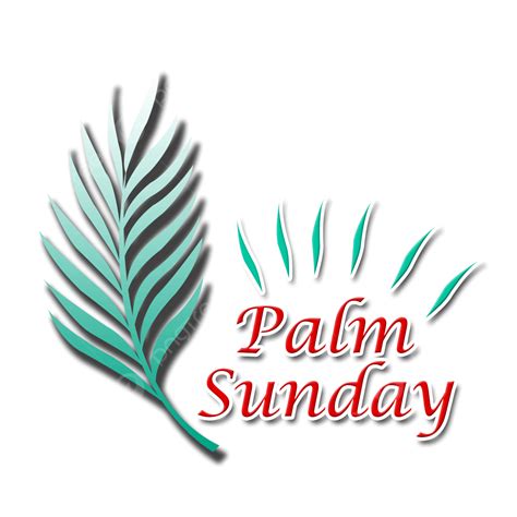 Christian For Palm Sunday Clipart Transparent Background Christian