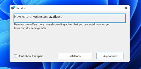 New Windows 11 Build 22543 Natural Narrator Voices Update And Fixes