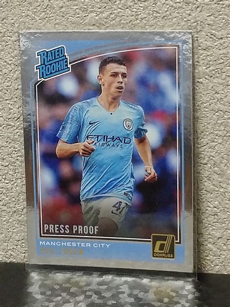 Yahoo Phil Foden Panini Donruss Rated Ro