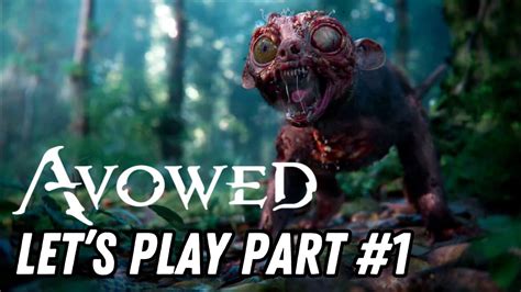 AVOWED Lets Play Part 1 Strange Tides YouTube