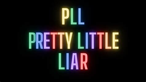 Pll Pretty Little Liar Original Song With Lyrics Jayemusica Youtube