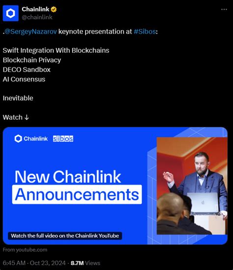 Chainlink Launches Framework To Connect Banks With Blockchain