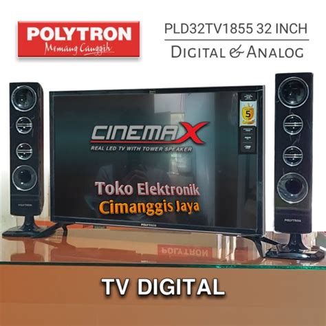 Jual TV LED POLYTRON 32 INCH CINEMAX Shopee Indonesia