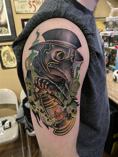 Plague Doctor Mask Tattoo - FGMASK