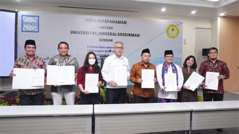 Dukung Program MBKM UNSOED Gandeng 10 Mitra Industri Joss Co Id