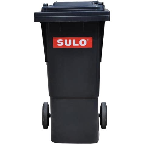 Sulo Conteneur à ordures ménagères MGB 60 L Gris tri sélectif 2