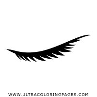 Eyelash Coloring Pages Ultra Coloring Pages