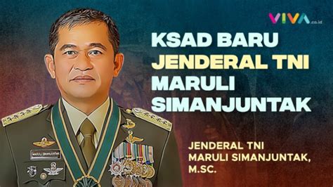 Infografik Profil Ksad Baru Jenderal Maruli Simanjuntak