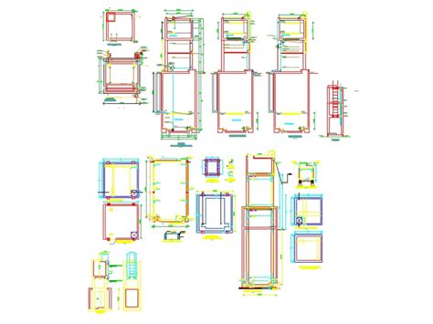 Cisterna Y Tanque Elevado En AutoCAD CAD 453 99 KB Bibliocad