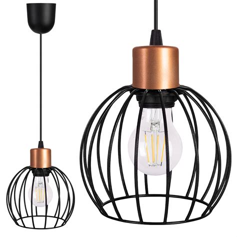 LAMPA WISZĄCA ZWIS żyrandol sufit loft drut KULA 6852 Cena Opinie