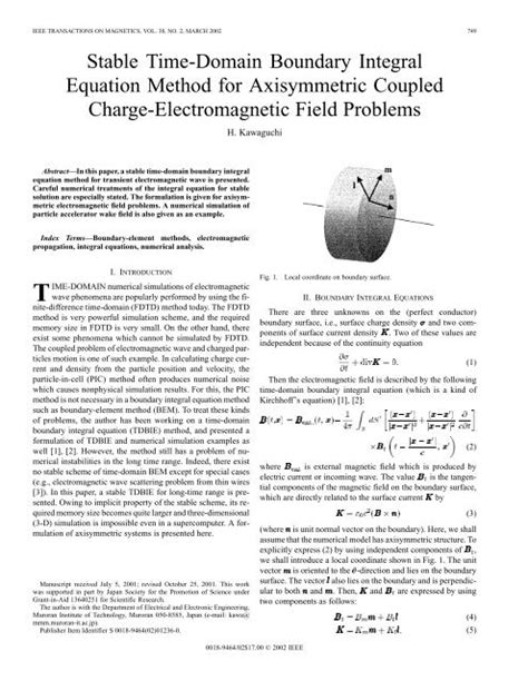 Stable Time Domain Boundary Integral Equation Method