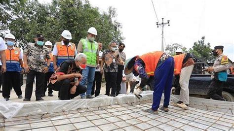 Akhir Tahun Ganjar Targetkan Persen Kondisi Jalan Di Jateng