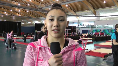 Kyla Ross Interview 2014 Pacific Rim Championships Youtube