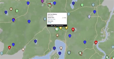 Golf Cart Battery Sons Of The Forest Map