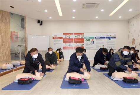 영광군 전 직원 대상 심폐소생술 등 안전체험학습 추진 코리아안전뉴스