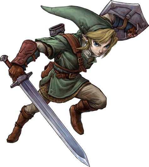 Download Legend Of Zelda Twilight Princess Hd Link Png Image With No