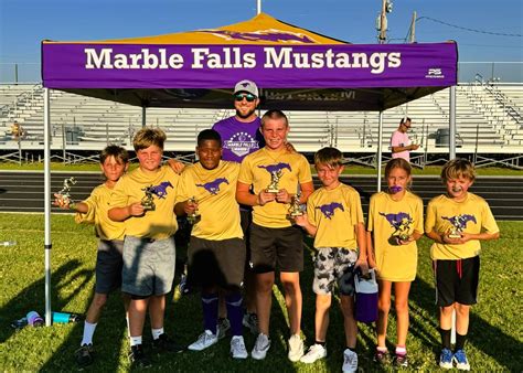 Successful Spring Allows Marble Falls Youth Football And Cheer To Gear