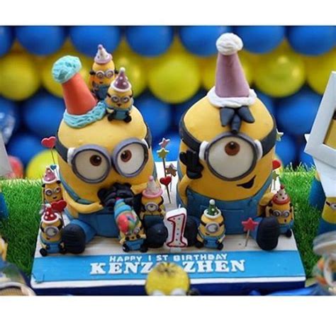 Minions Birthday Cake Toppers