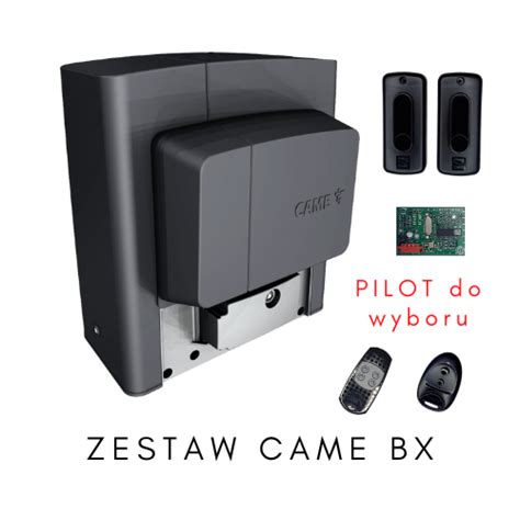 Came Bx Strong Zestaw Automatyki Do Bramy Przesuwnej O Wadze Do Kg