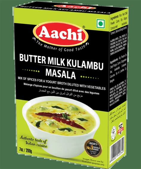 Aachi Butter Milk Kulambu Masala G Indian Food Store