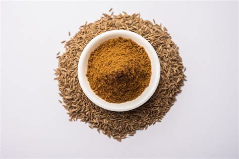 Jeera powder indian spice 16584755 Stock Photo at Vecteezy