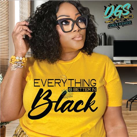 Everything Black Svg Dxf Png And Eps Etsy