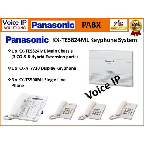 Panasonic Kx Tes Kx Tes Ml Keyphone System Pabx Shopee Malaysia