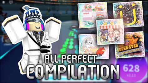 ALL PERFECT COMPILATION In Roblox RoBeats 1 YouTube