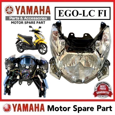 YAMAHA EGO LC FI HEAD LAMP ASSY 0 LAMPU DEPAN FRONT LIGHT HEADLAMP