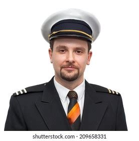 Portrait Airline Pilot Stock Photo Shutterstock