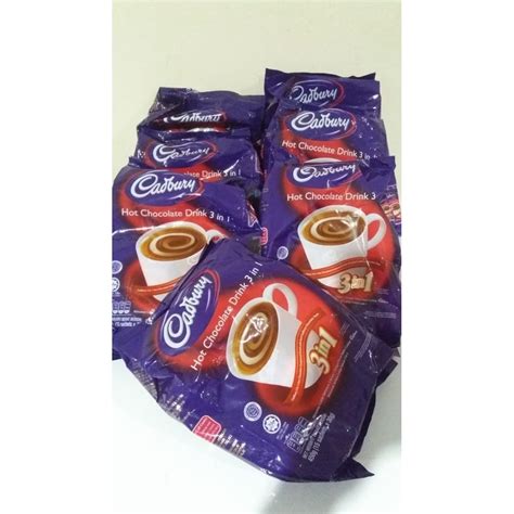 Jual CADBURY Hot Chocolate Drink 3in1 450gr 15 Sachet Pack Shopee Indonesia