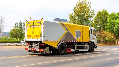 Heavy Duty Road Sweeper Truck For Efficient Cleaning China Road