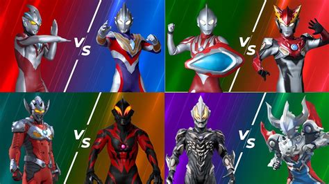 ULTRAMAN ARC VS TRIGGER RIBUT VS ROSSO TARO BELIAL BELIAL