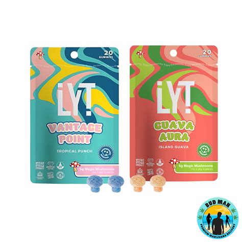 Lyt Magic Mushroom Gummies 5000mg Psilocybin 5 Options Bud Man