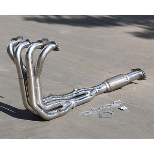 Buy SER SR20 TRI Y STAINLESS STEEL HEADER EXHAUST MANIFOLD FOR 91 01