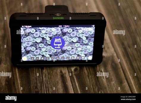 Kairo Gypten Januar Der Atomos Shinobi K Hdmi Monitor Ist